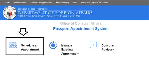 dfa cebu online appointment|DFA Appointment System.